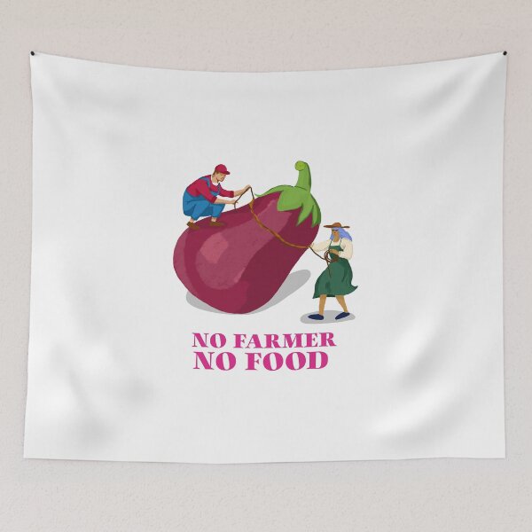 Item preview, Eggplant Farmer designed and sold by Daluyong.