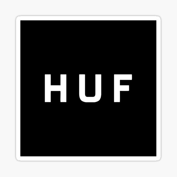HUF Skateboard Sticker Plant Life Skate Box Logo Decal DBC Worldwide 