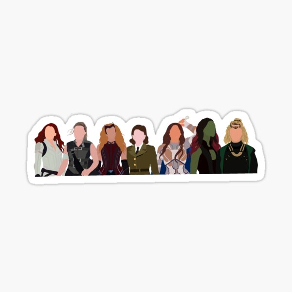Marvelous ladies (no block) Sticker