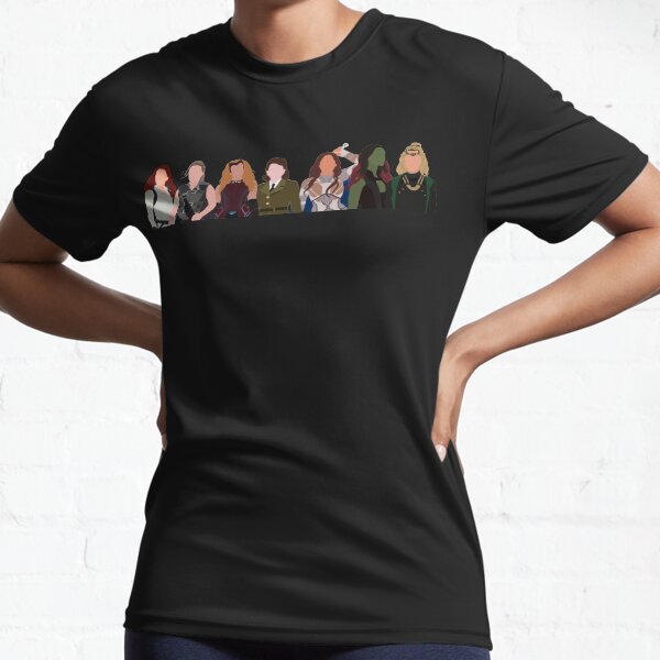 Wunderbare Damen (kein Block) Funktionsshirt