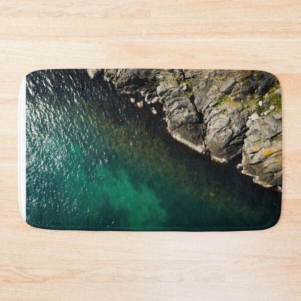 Item preview, Amazing Rocky Beach With Teal Water in Norway Stavanger designed and sold by Trendy Merch 90.