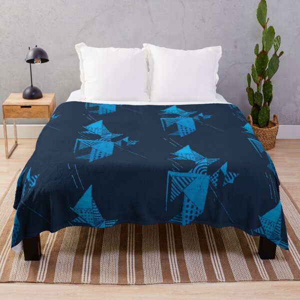 Item preview, blue traditional batik sri lanka designed and sold by ovenya.