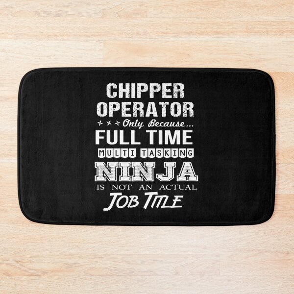 Item preview, Chipper Operator T Shirt - Multitasking Ninja Job Gift Item Tee designed and sold by cloyannett.