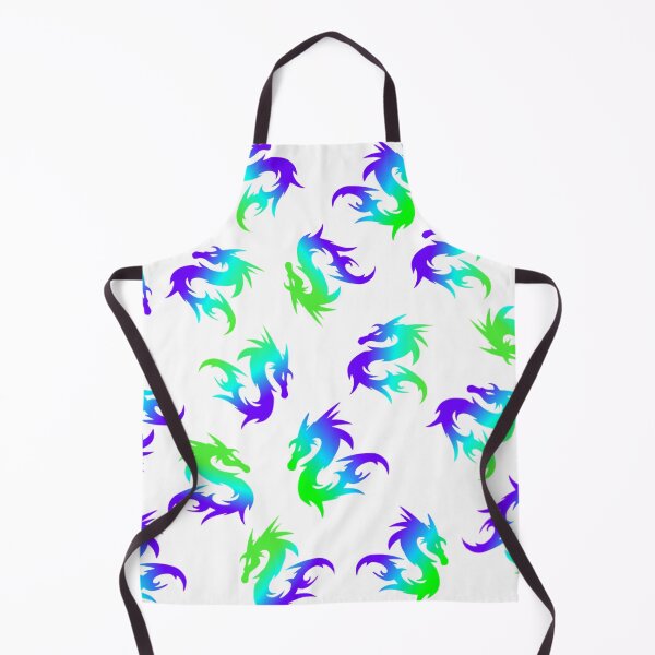 Item preview,  COLORFULWHIMSICAL  BLUE GREEN CHINESE DRAGON PATTERN designed and sold by samArtline.