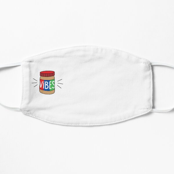 Copy of BEST SELLING - Peanut Butter Vibes MERCHANDISE Flat Mask