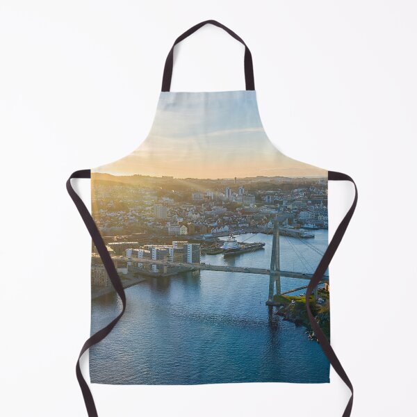 Item preview, Sunset in Stavanger Bridge Norway HDR designed and sold by Trendy Merch 90.