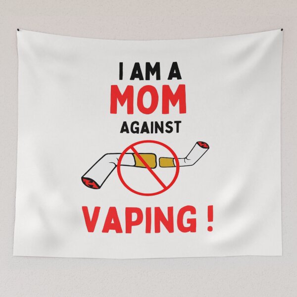 Item preview,  I Am A Mom Against Vaping - Stop Smoking Vaping is bad designed and sold by chetan786.