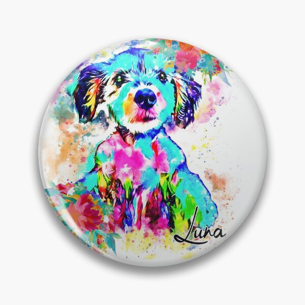 Item preview, Custom dog portrait  designed and sold by Nora Gad.