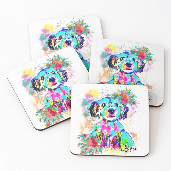Item preview, Custom dog portrait  designed and sold by Nora Gad.
