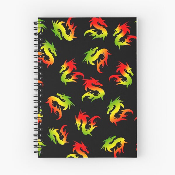 Item preview,  COLORFUL WHIMSICAL RED GREEN CHINESE DRAGON PATTERN designed and sold by samArtline.