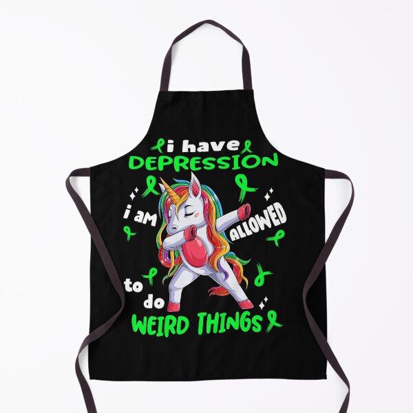 Item preview, Depression Awareness Funny I have Depression i'm allowed to do Weird Things! designed and sold by JanetShop809.