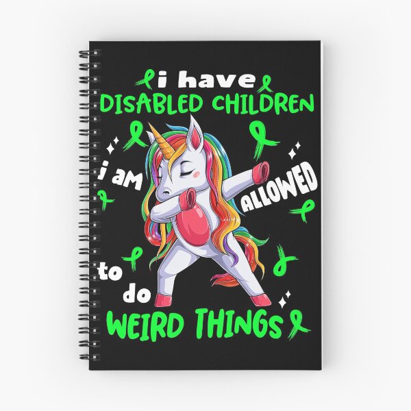 Item preview, Disabled Children Awareness Funny I have Disabled Children i'm allowed to do Weird Things! designed and sold by JanetShop809.