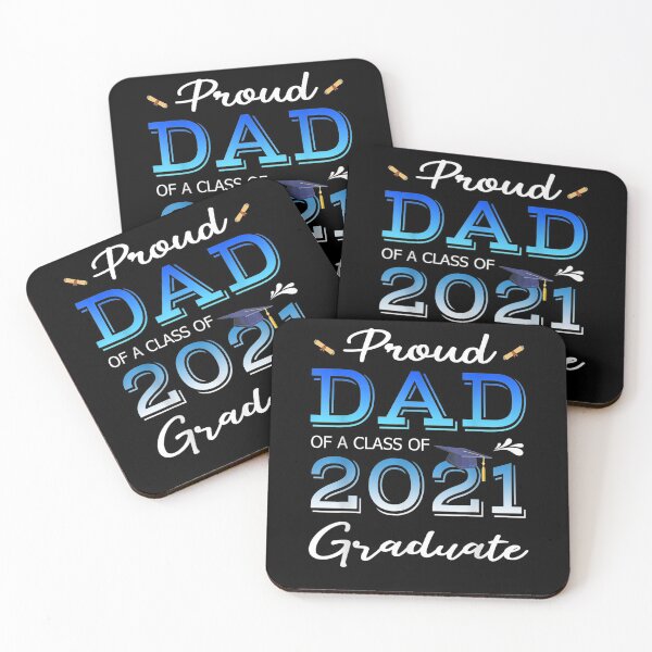 Item preview, Mens Proud Dad Of A Class Of 2021 Graduate Senior Gift  designed and sold by tashiav.