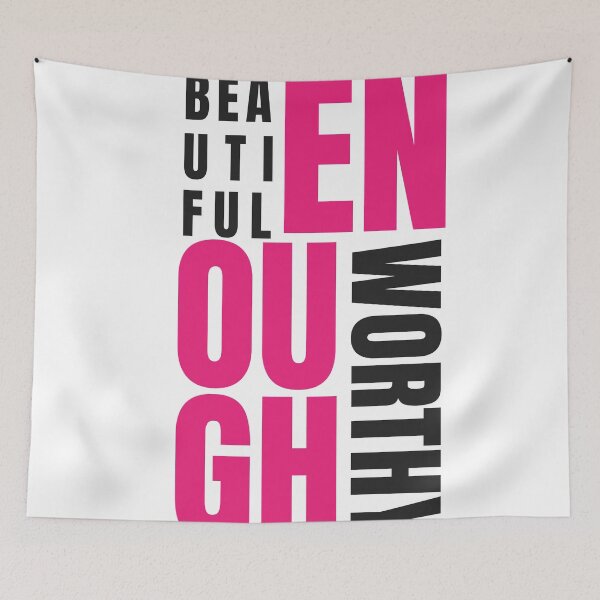 Item preview, You are beautiful, worthy, enough designed and sold by Daluyong.