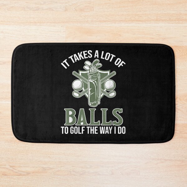 Item preview, It Takes A Lot Of Balls To Swing Golfing Course Sports Golf  designed and sold by tashiav.