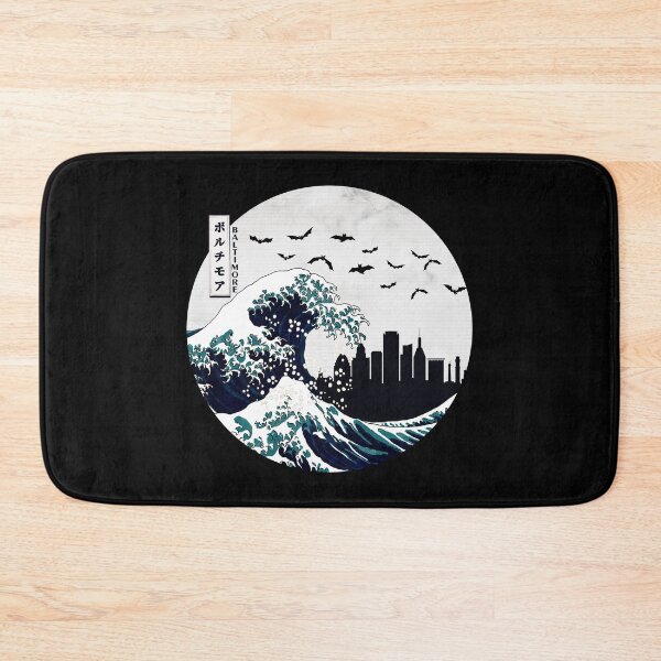 Item preview, Baltimore Kanagawa Wave Dark designed and sold by DFerraz.
