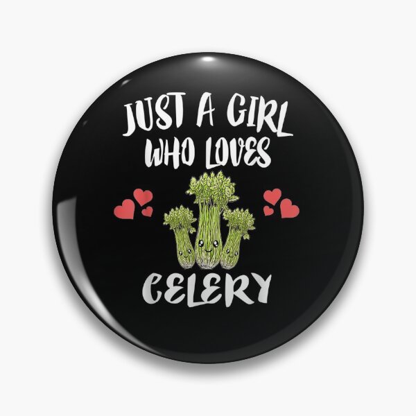 Item preview, Just A Girl Who Loves Celery Vegetables  designed and sold by tashiav.