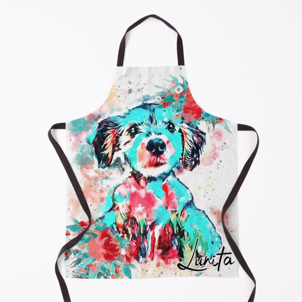 Item preview, Lunita Custom dog portrait designed and sold by Nora Gad.