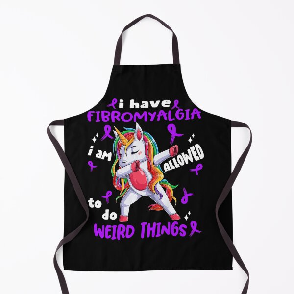 Item preview, Fibromyalgia Awareness Funny I have Fibromyalgia i'm allowed to do Weird Things! designed and sold by JanetShop809.