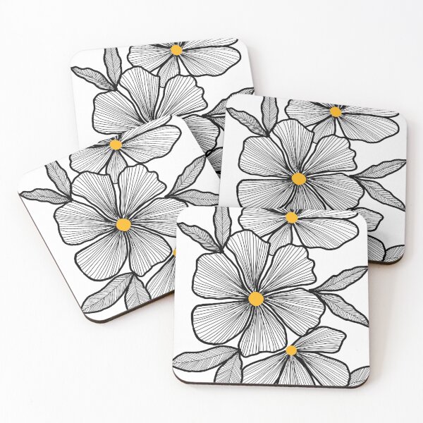 Item preview, "beautiful abstract bohemian flowers illustration" designed and sold by tudoo.