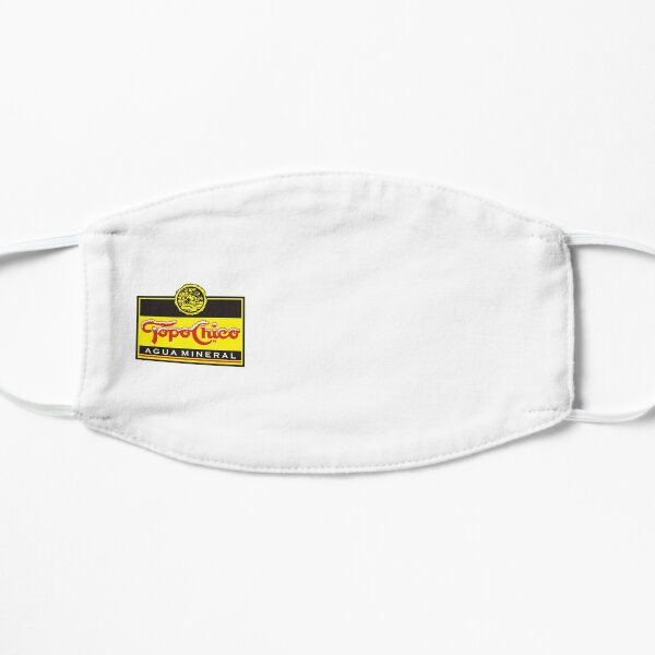 Best Selling - Topo Chico Agua Mineral Merchandise Flat Mask