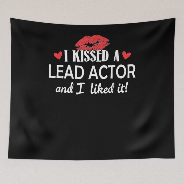 Item preview, I Kissed A Lead Actor Design Married Dating Anniversary Gif  designed and sold by tashiav.