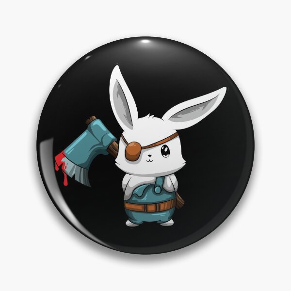 Item preview, Killer Bunny With Axe - Halloween Horror designed and sold by anziehend.