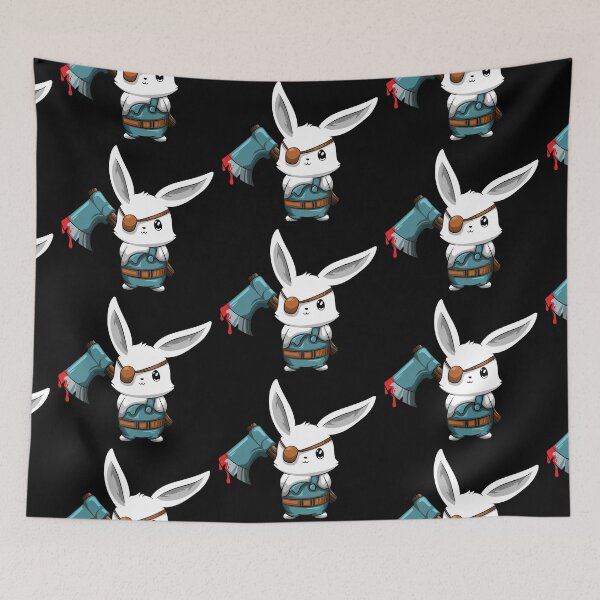 Item preview, Killer Bunny With Axe - Halloween Horror designed and sold by anziehend.