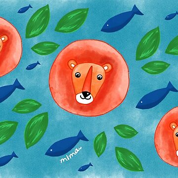 Artwork thumbnail, Lion by Mateja Lukežič