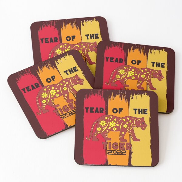 Item preview, Vintage Chinese Zodiac Year of The Tiger Animal Sign Lunar New Year Classic  designed and sold by taogiauco.