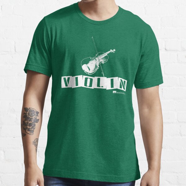 Label Me A Violin (White Lettering) Essential T-Shirt