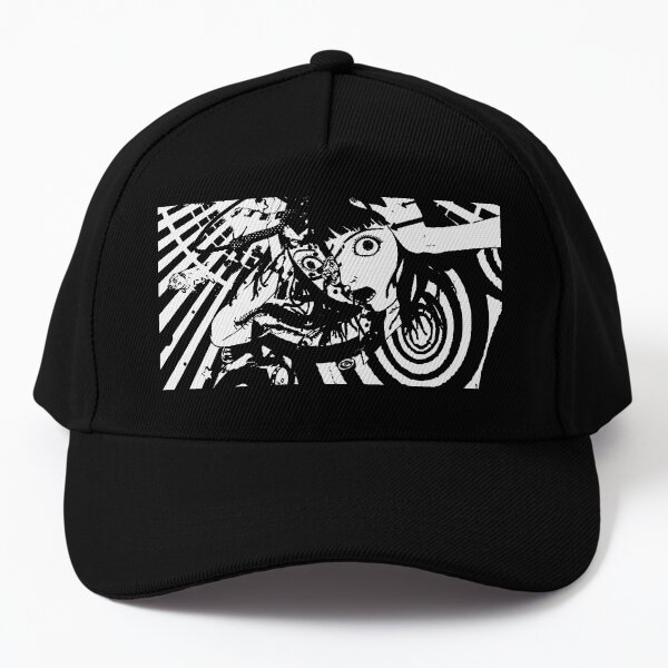 Mindfuck Black And White Baseball Cap