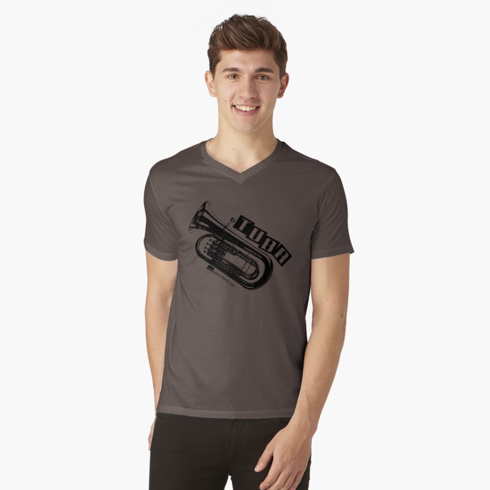 Item preview, V-Neck T-Shirt designed and sold by RedLabelShirts.