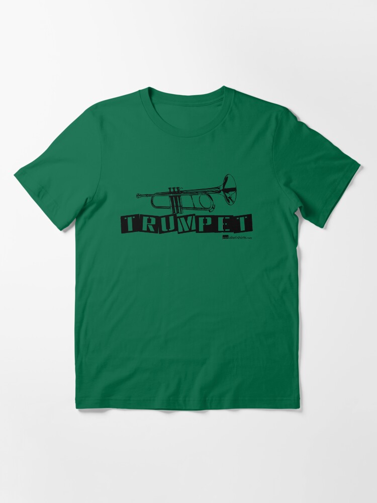 Alternate view of Label Me A Trumpet (Black Lettering) Essential T-Shirt