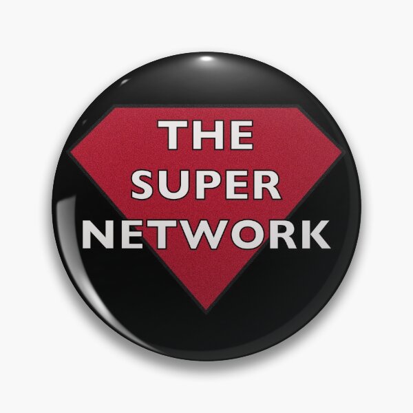 Item preview, The Super Network Website Logo designed and sold by supermarcey.