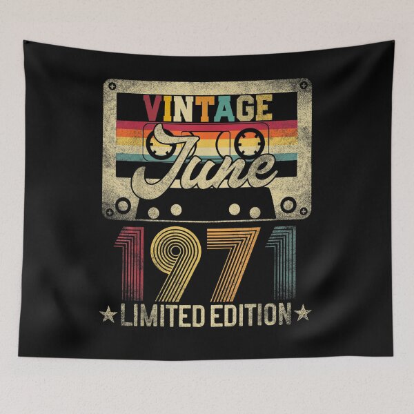 Item preview, June 1971 50th Birthday 50 Years Old Vintage Limited Edition  designed and sold by tashiav.