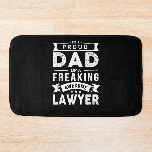 Item preview, I'm A Proud Dad Of Lawyer Funny Father's Day  designed and sold by tashiav.