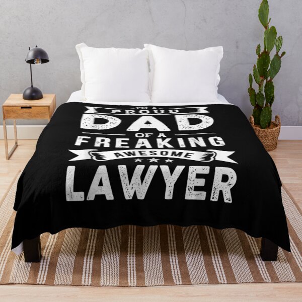 Item preview, I'm A Proud Dad Of Lawyer Funny Father's Day designed and sold by tashiav.