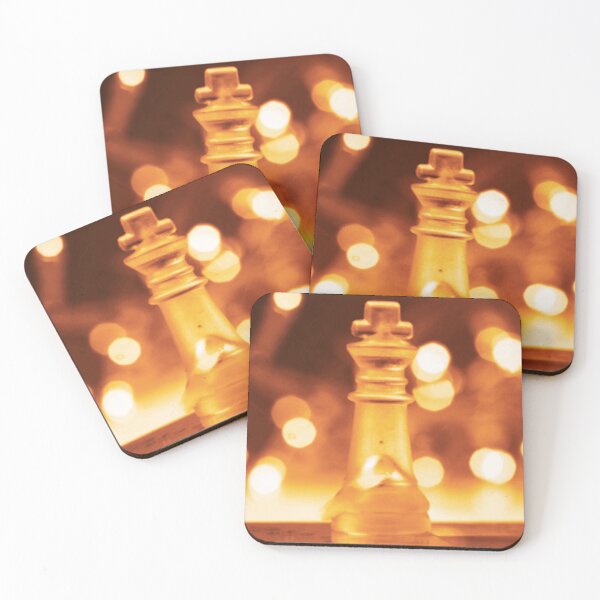 Item preview, Chess King - Honey Colour Crystal designed and sold by GambitChess.