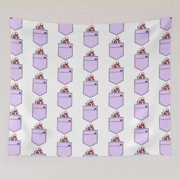 Item preview, CUTE JOLLIBEE ARMY PEEKING FROM A POCKET designed and sold by aydapadi.