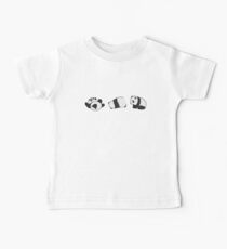 Tumbling Panda Bears (SET) Baby Tee