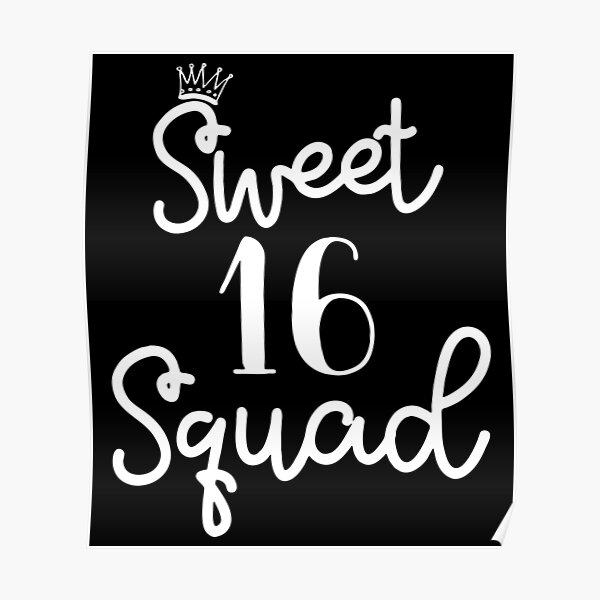 Free Free 164 Sweet 16 Squad Svg SVG PNG EPS DXF File