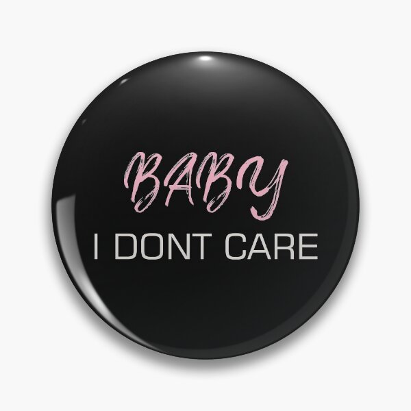 Item preview, i dont care designed and sold by HelloDaisynt.
