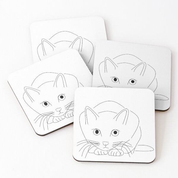 Item preview, Cute Kitty Cat - for Cat & Kitten Lovers designed and sold by CreateShape.
