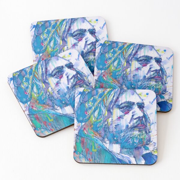 Item preview, THEOPHILE GAUTIER watercolor and ink portrait .1 designed and sold by lautir.