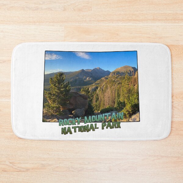 Item preview, Colorado State Outline (Rocky Mountain National Park) designed and sold by gorff.