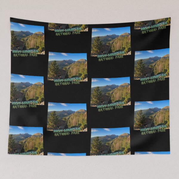 Item preview, Colorado State Outline (Rocky Mountain National Park) designed and sold by gorff.