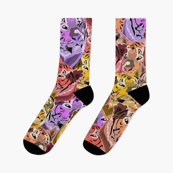 Item preview, Seamless pattern tiger face. designed and sold by MOLZart.
