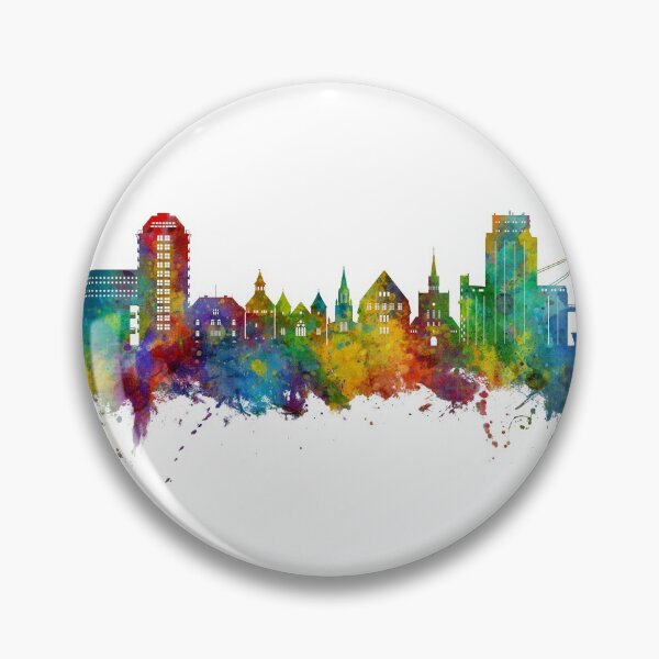 Item preview, Stavanger Norway Skyline designed and sold by ArtPrints.