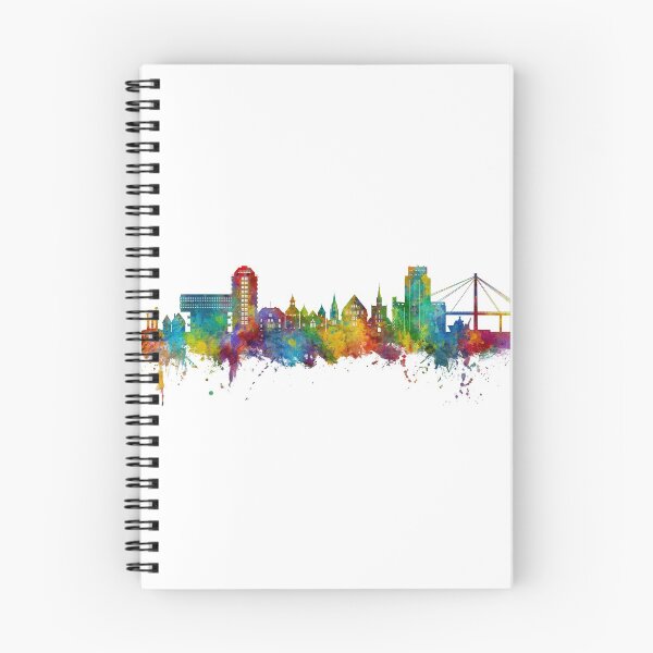 Item preview, Stavanger Norway Skyline designed and sold by ArtPrints.